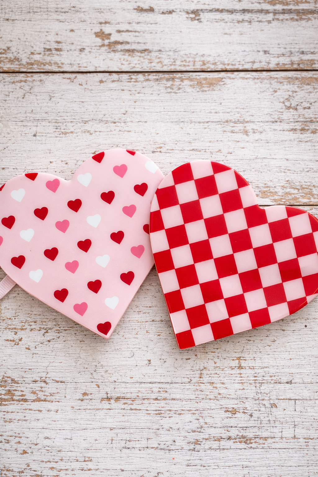 Retro Heart hanger ornaments