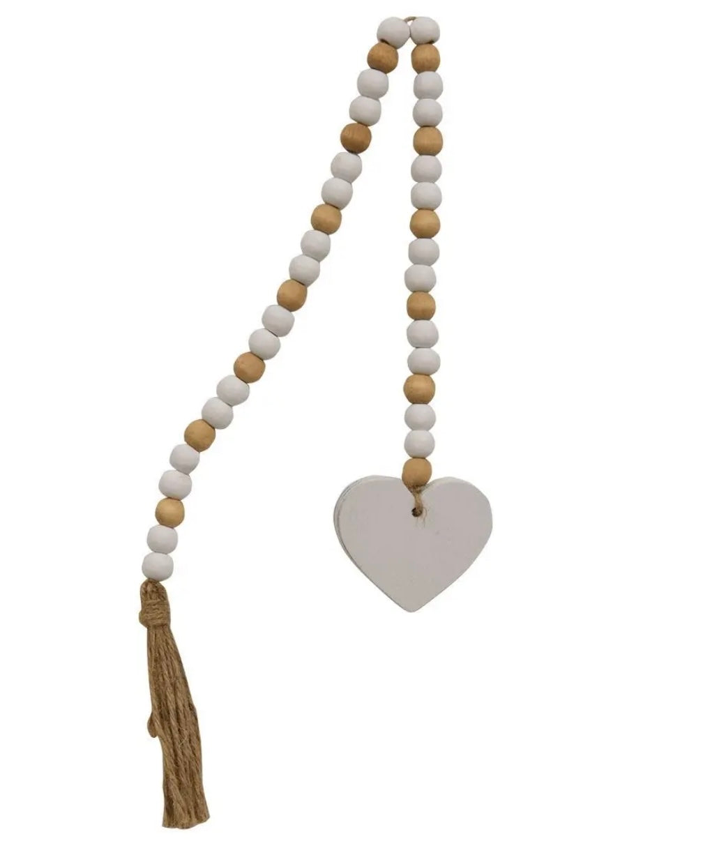 Heart Beaded Garland