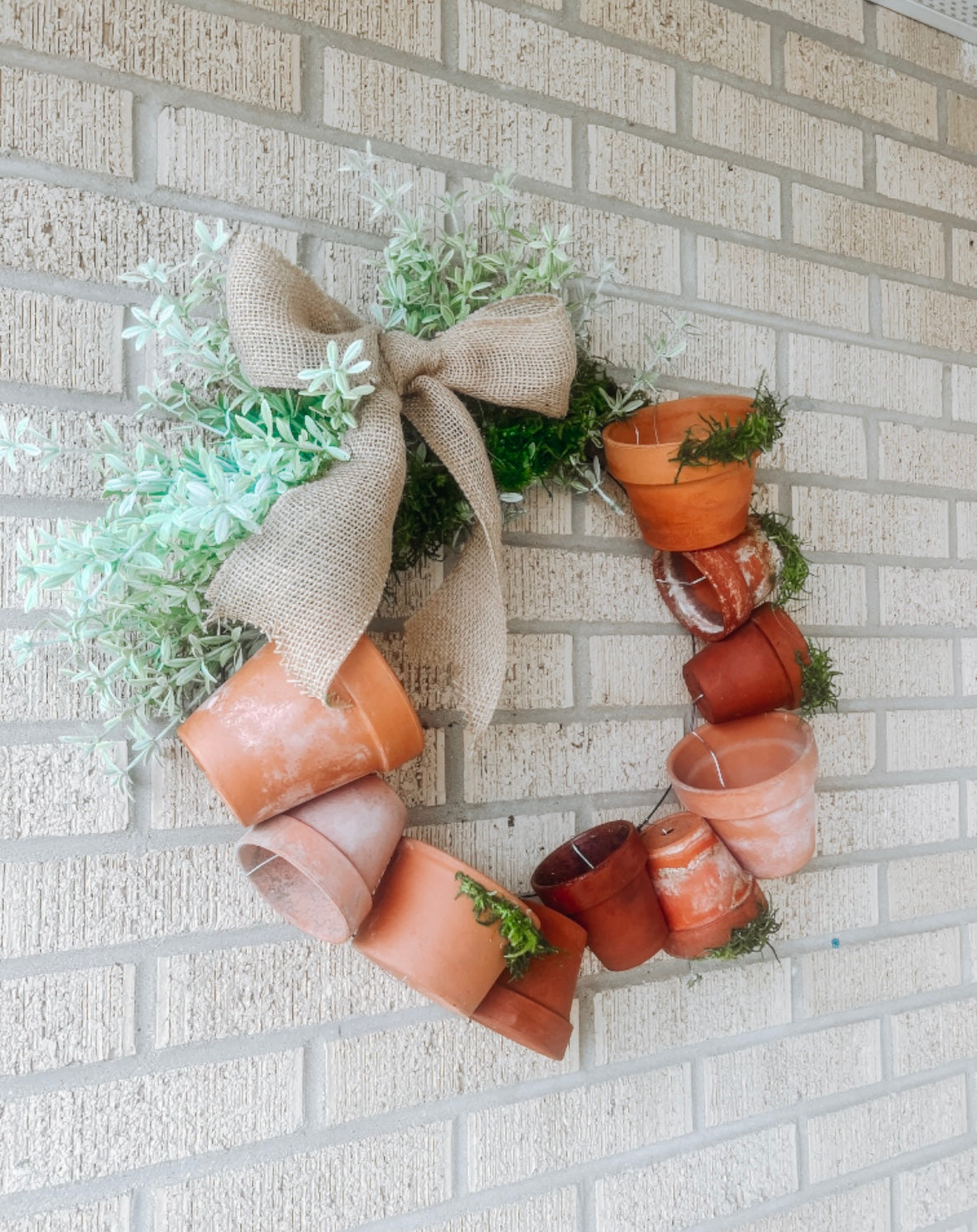 18” Terracotta Pot Wreath
