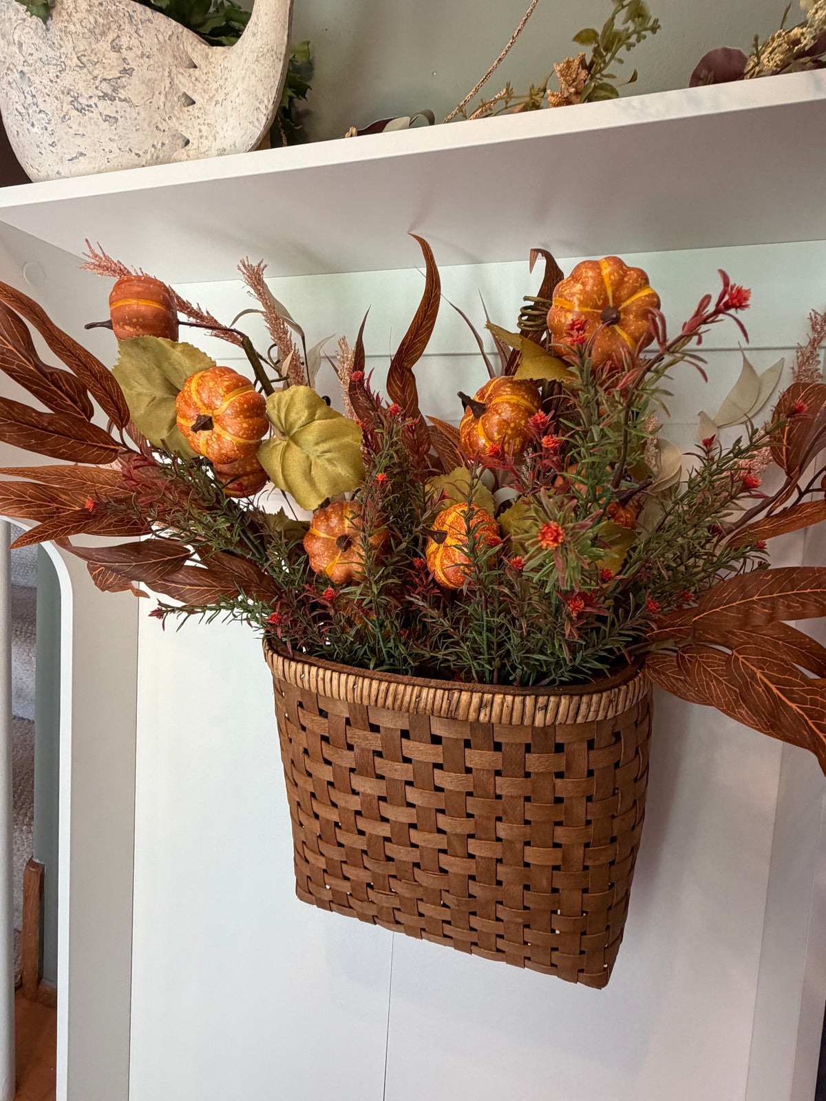 Floral Basket Hanger Arrangement
