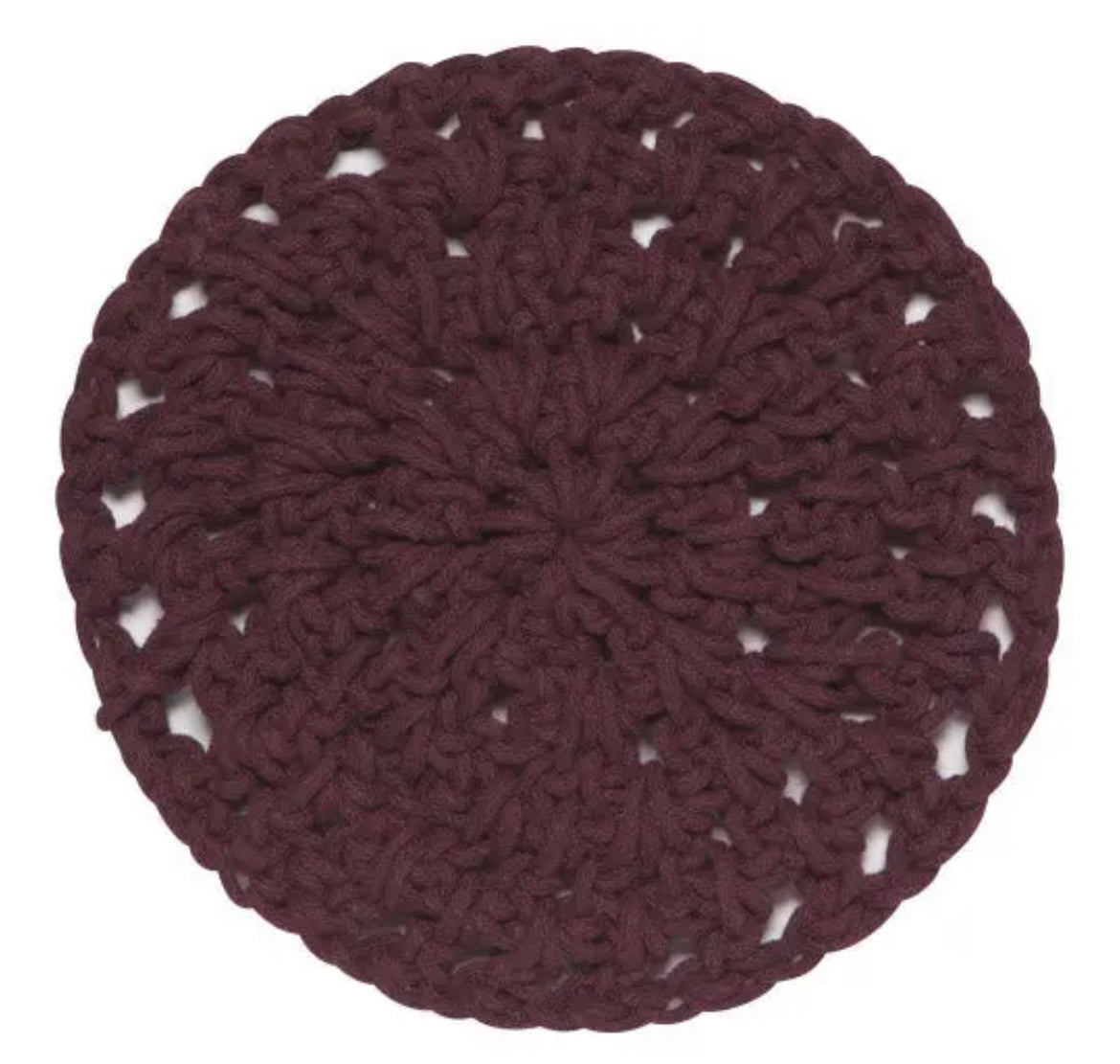 Handwoven Round Trivet