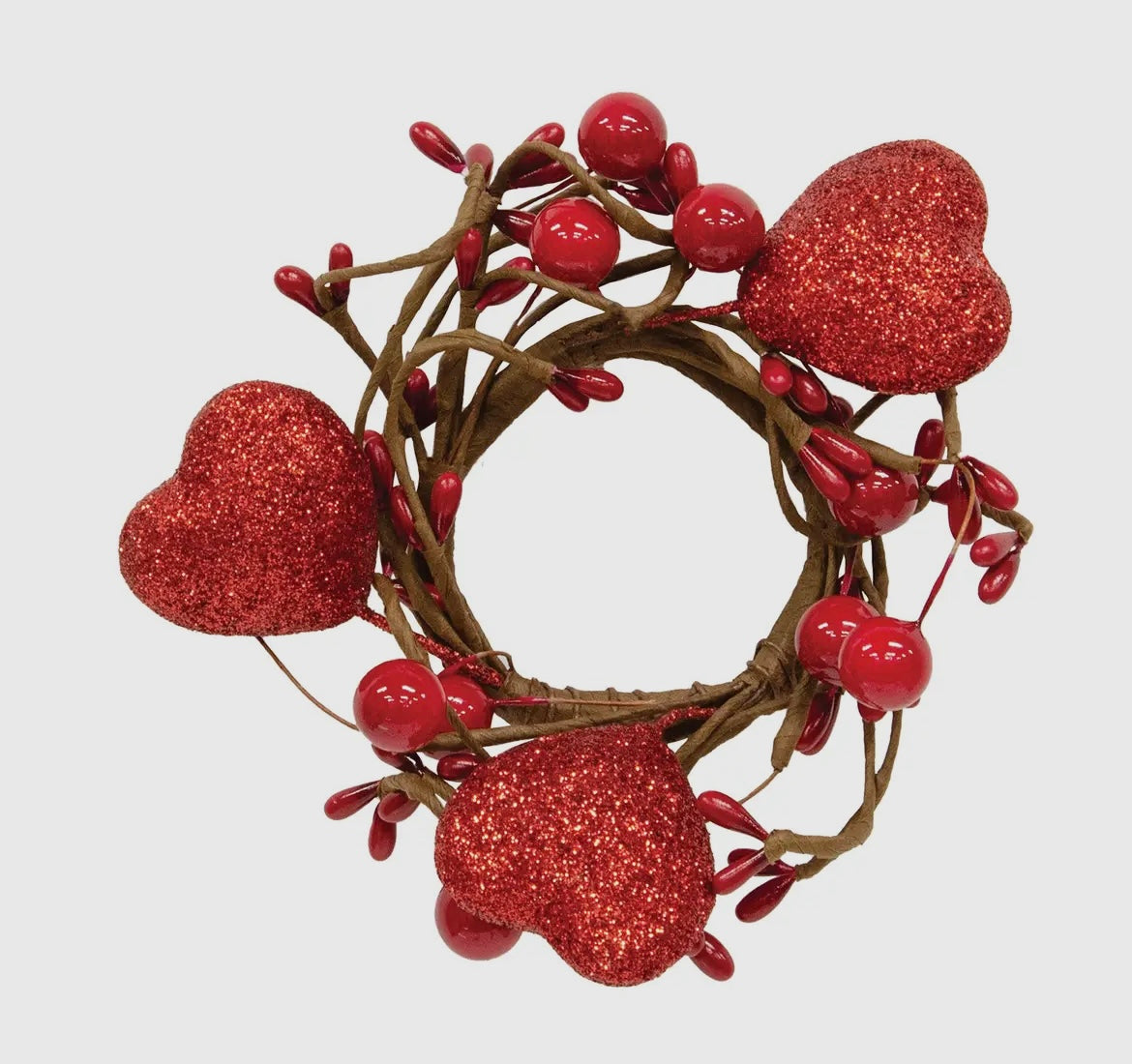 Berries & Hearts Candle Ring