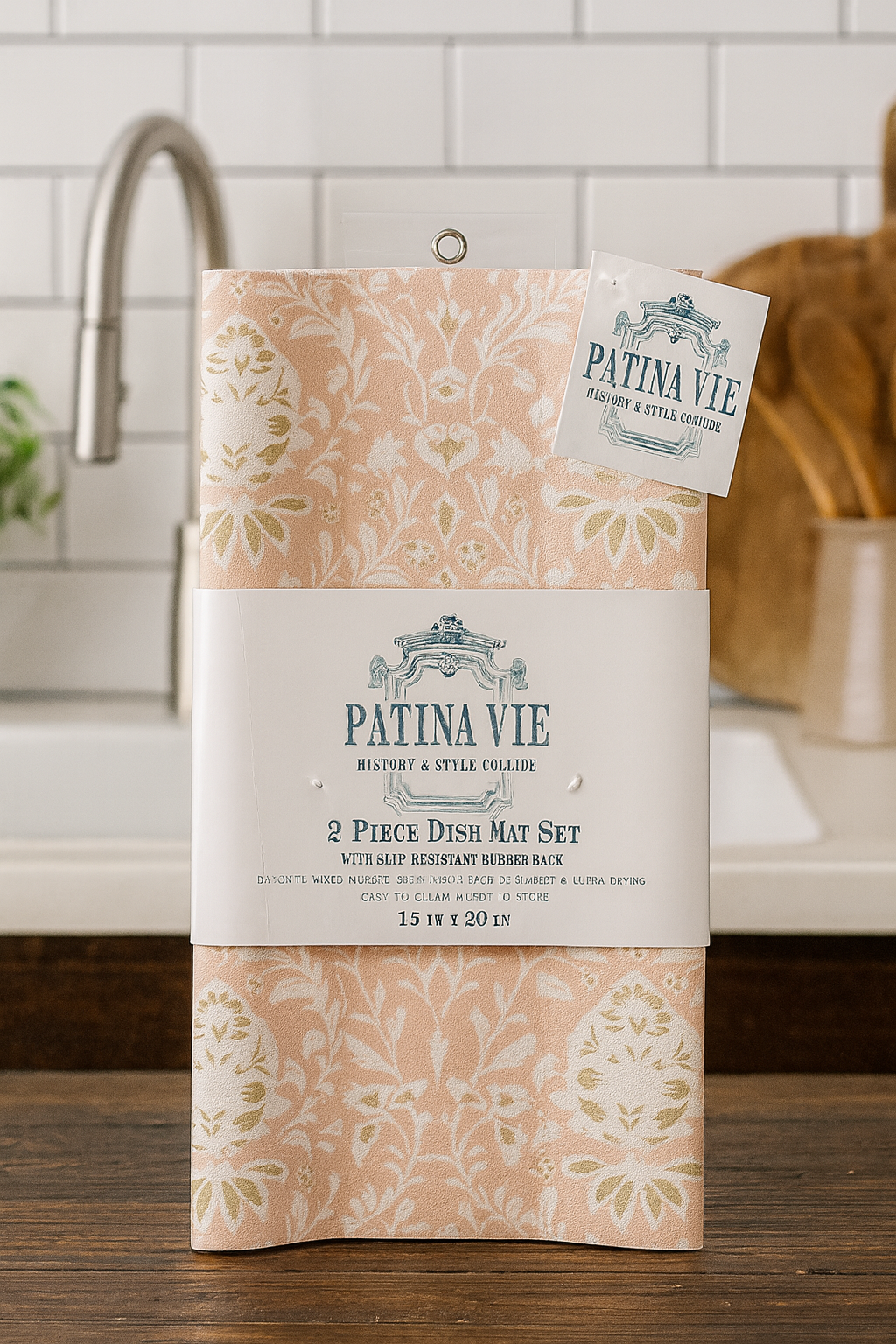 Pattern Dish Drying Mats (2)