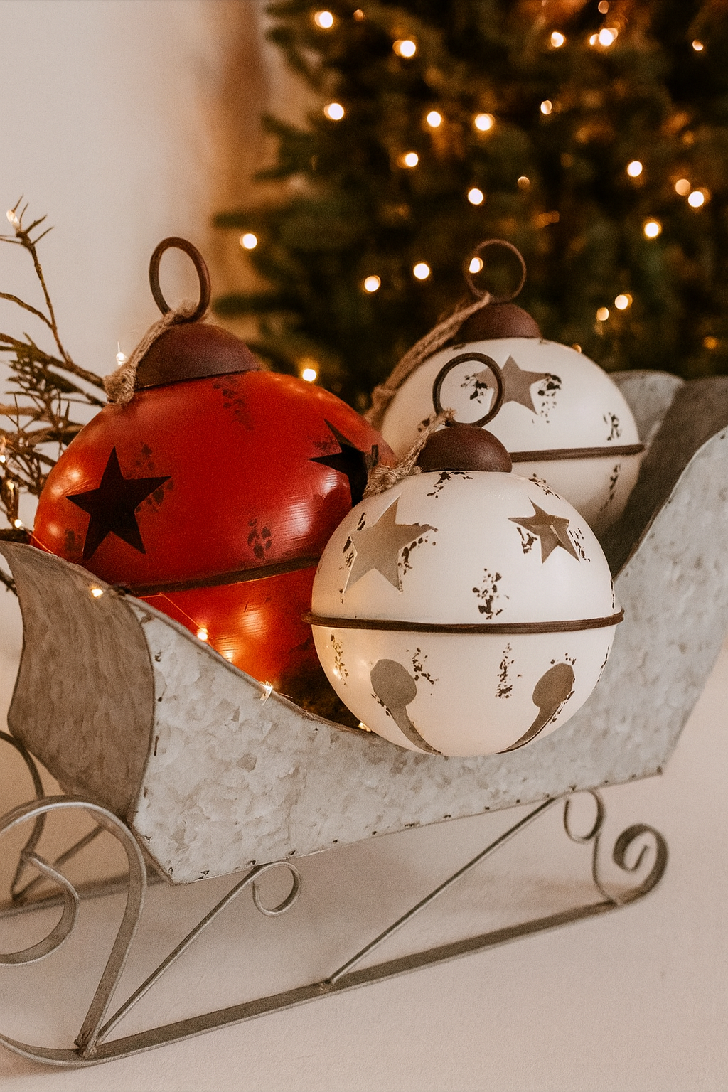 White Jingle Bell- Large