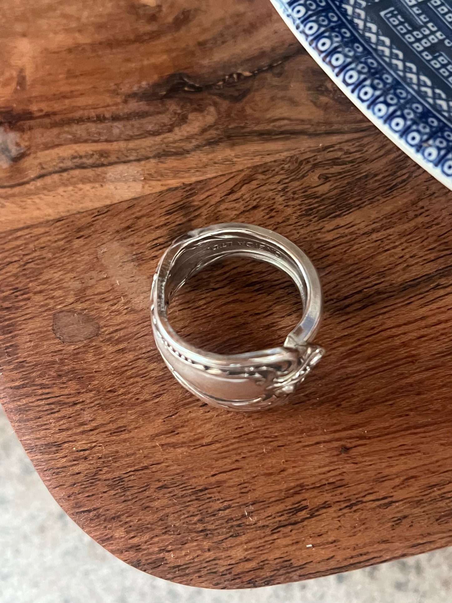 Hazel- Intricate Spoon Ring Size- 10