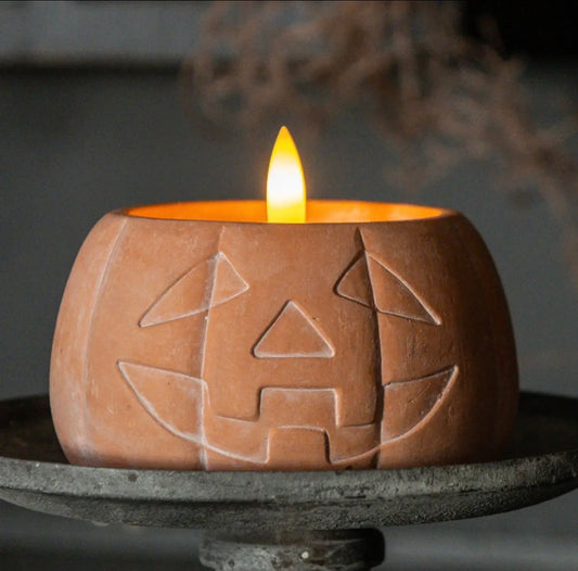 3” Jack O’Lantern Timer Candle