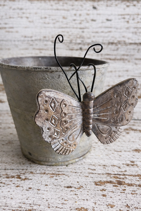 Wooden Butterfly Plant Hanger