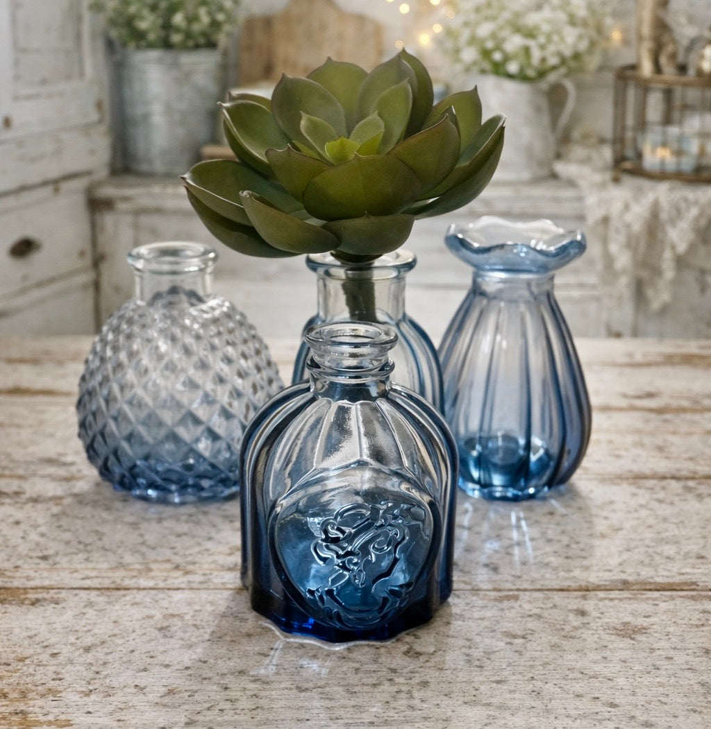 Vintage Glass Bud Vase
