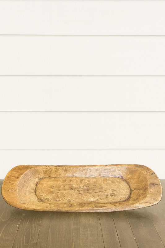 Large Oval Dough Bowl