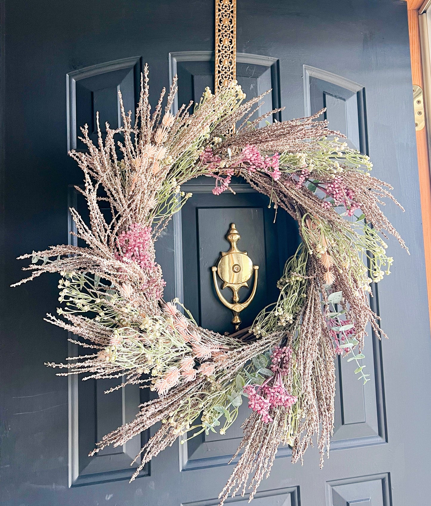 24” Spring Faux Wreath