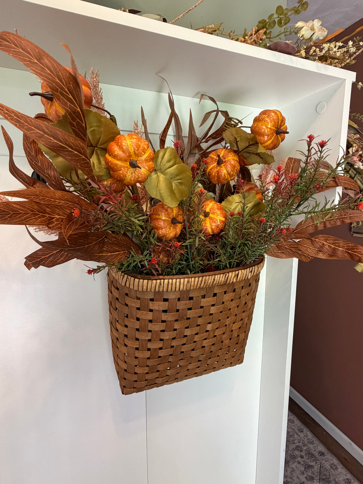 Floral Basket Hanger Arrangement