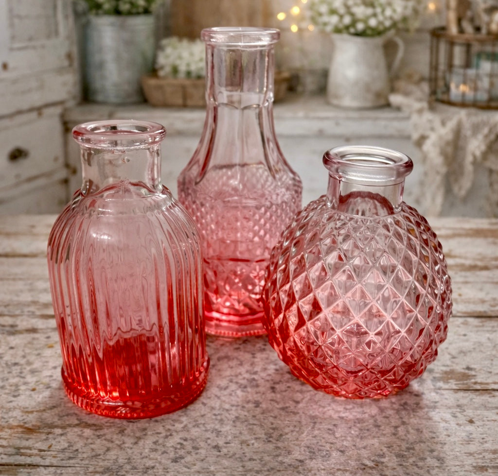Vintage Glass Bud Vase