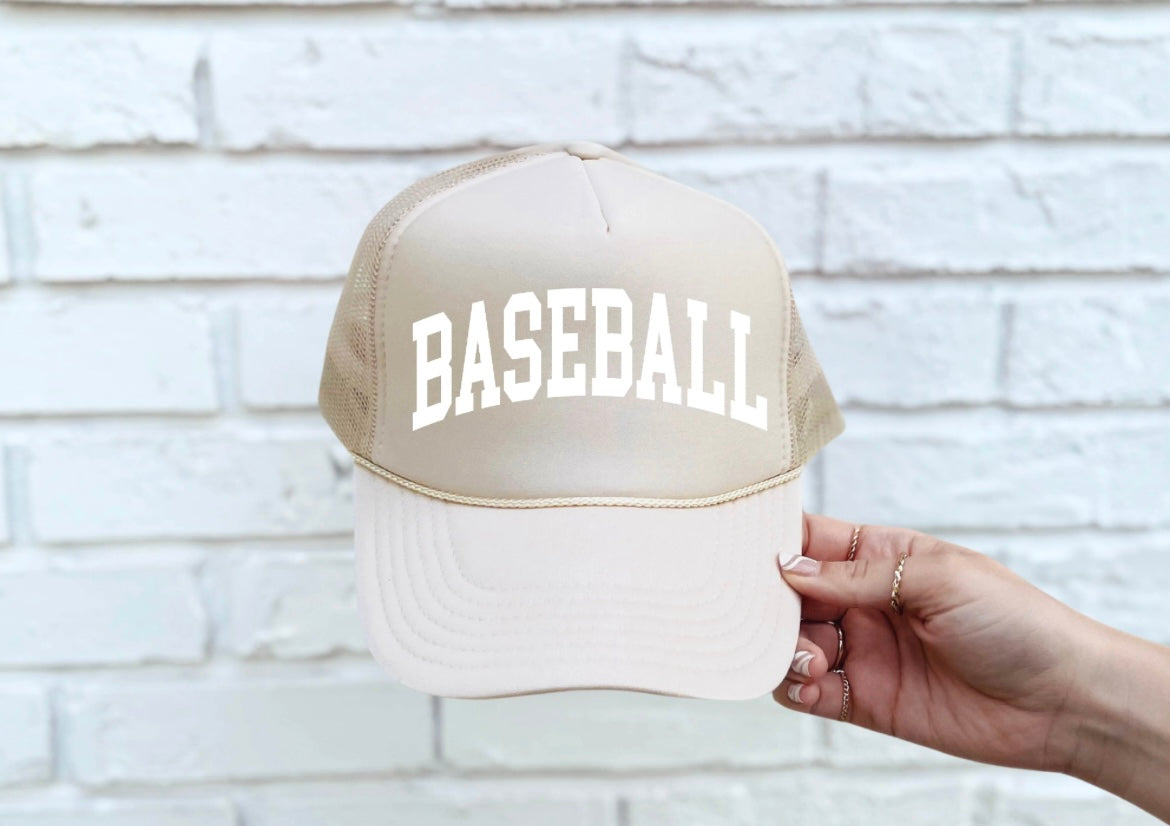 Baseball Trucker Hat