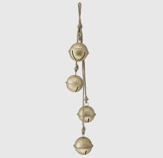 Round Gold Bells Hanger