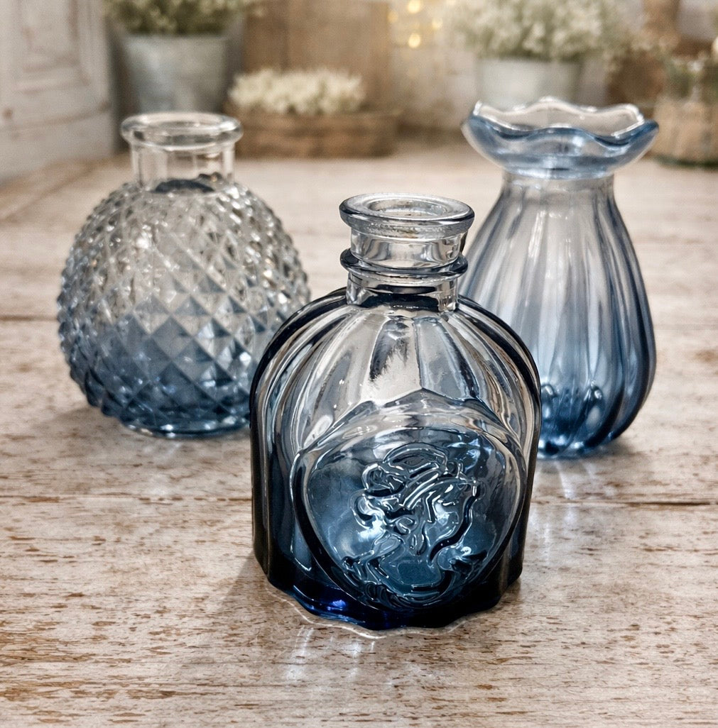 Vintage Glass Bud Vase