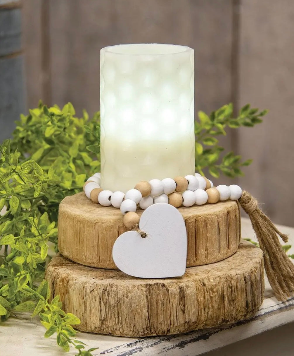 Heart Beaded Garland