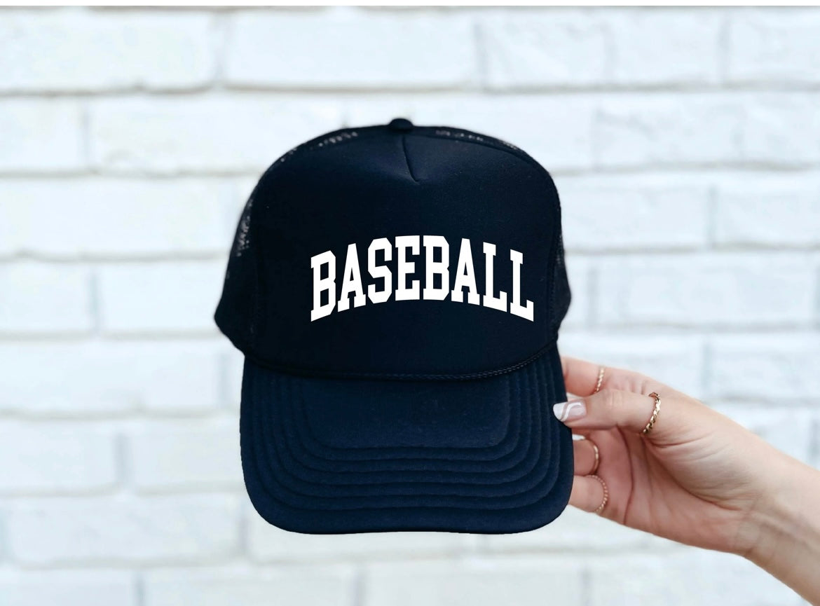 Baseball Trucker Hat