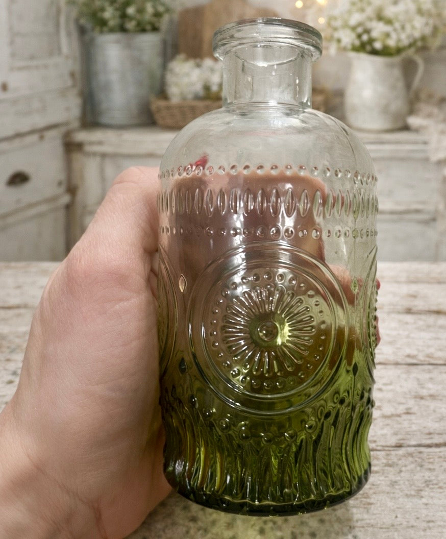 Vintage Glass Bud Vase