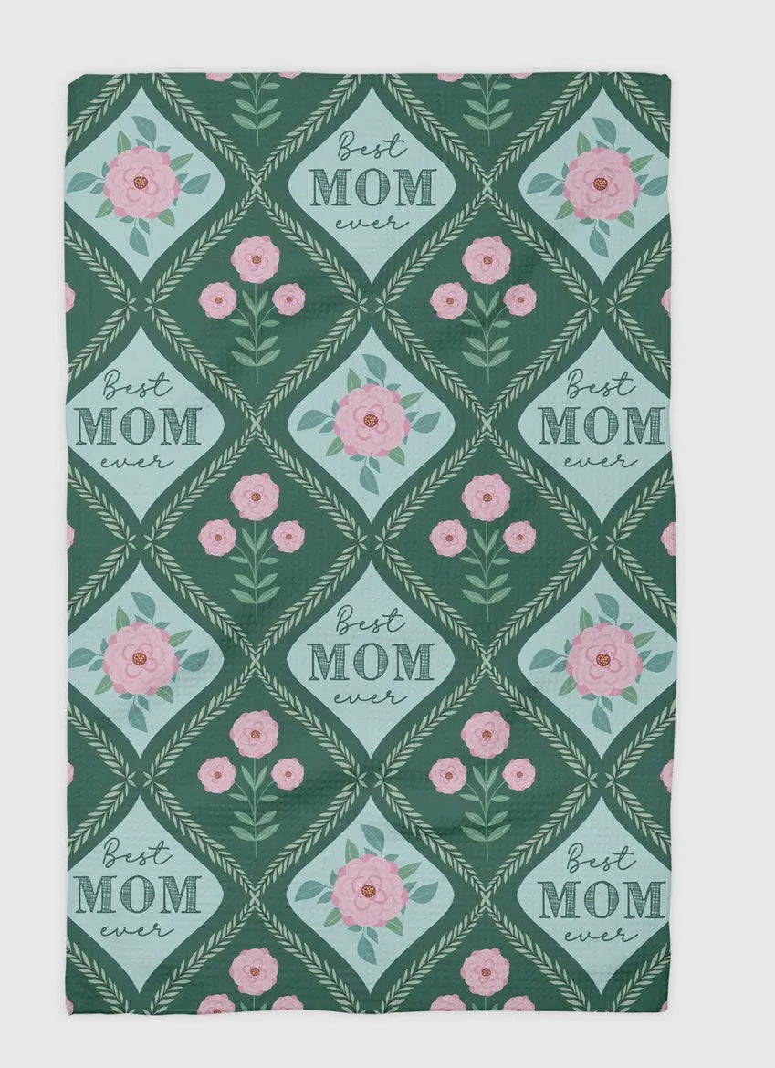 “Best Mom Ever” Kitchen Towel