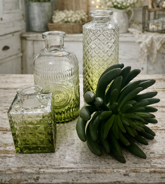 Faux Bud Succulent