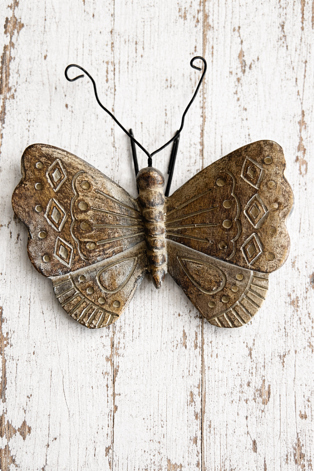 Wooden Butterfly Plant Hanger