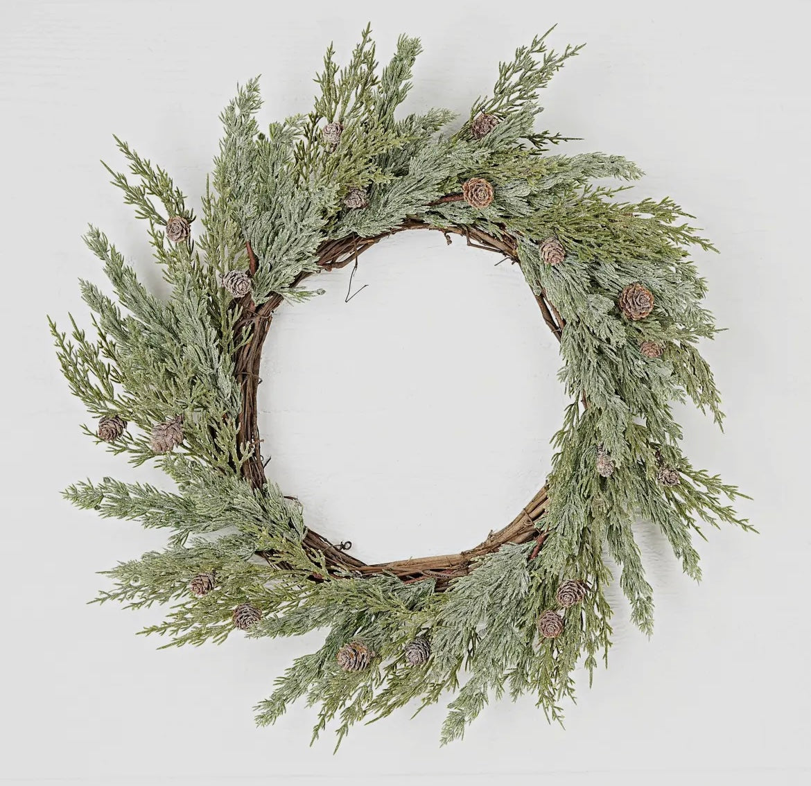 Sunderland Shimmer Pinecone Wreath