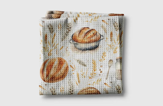 Sourdough Bread Waffle Towel