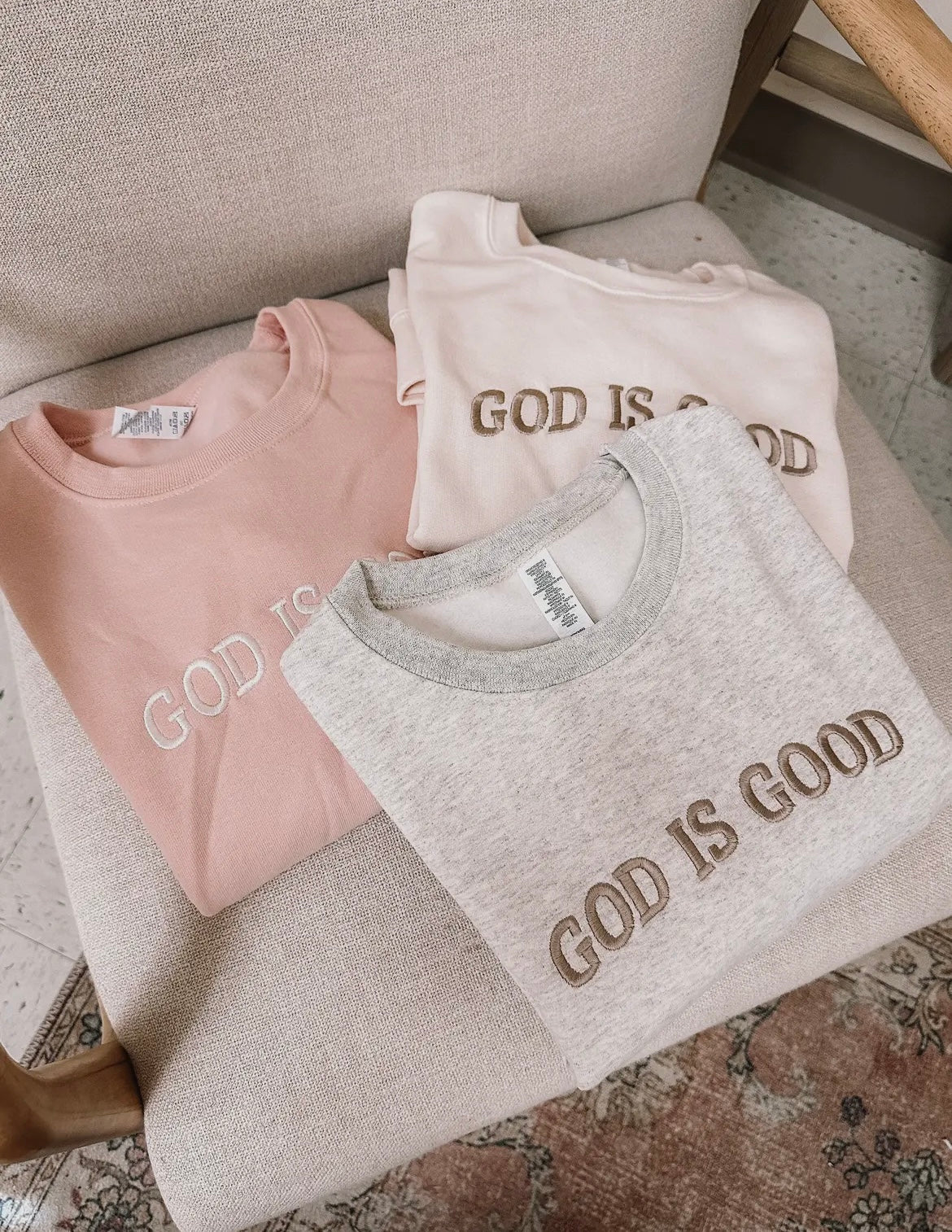 “God Is Good” Crew Neck