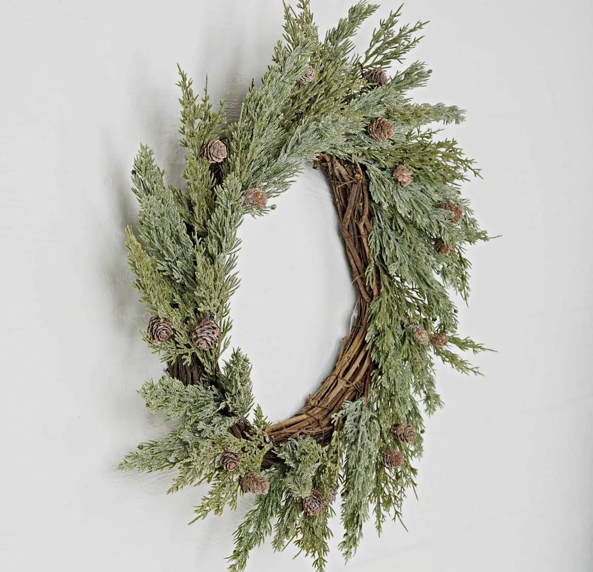 Sunderland Shimmer Pinecone Wreath