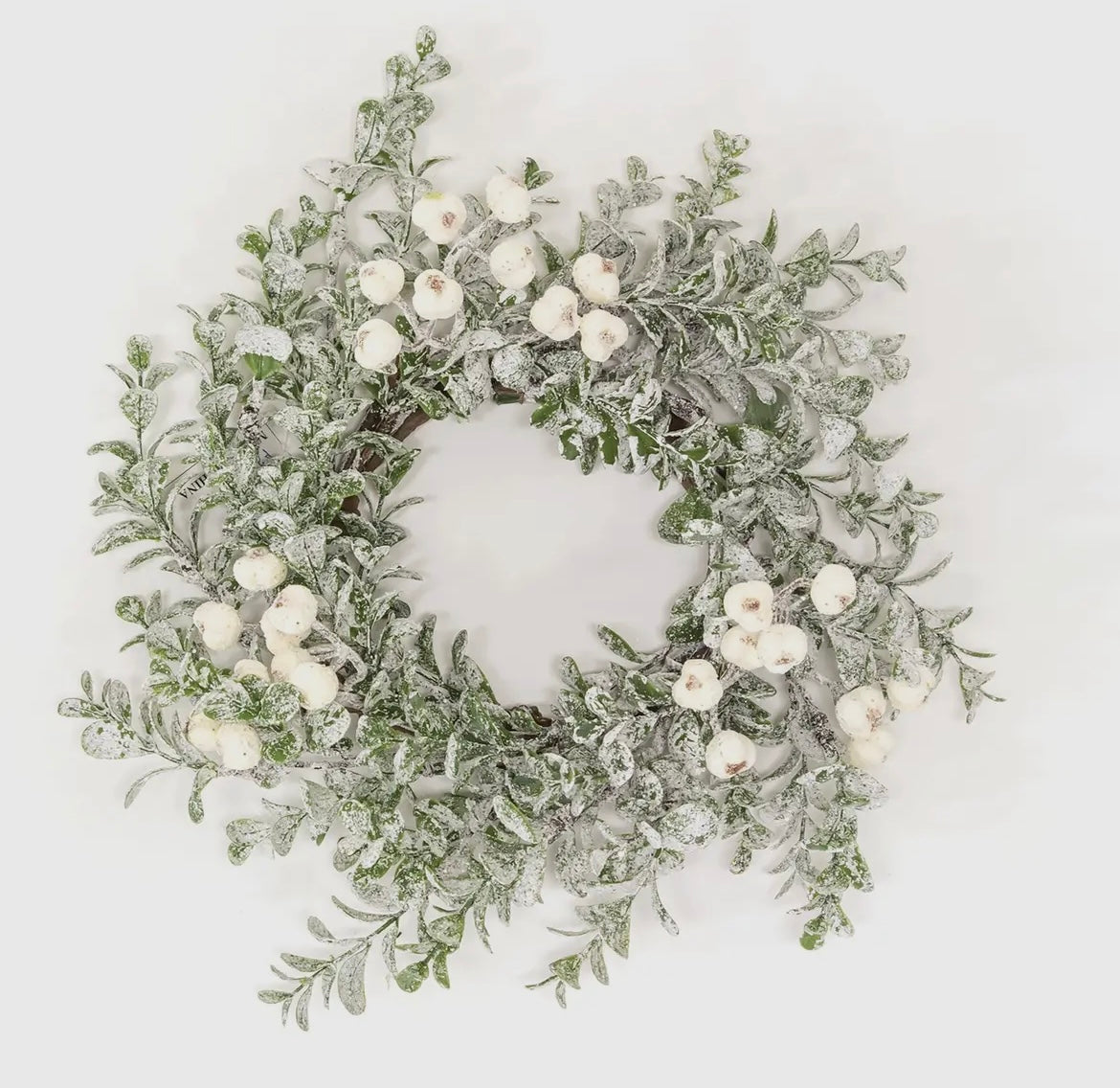 Icy Snowberry Candle Ring