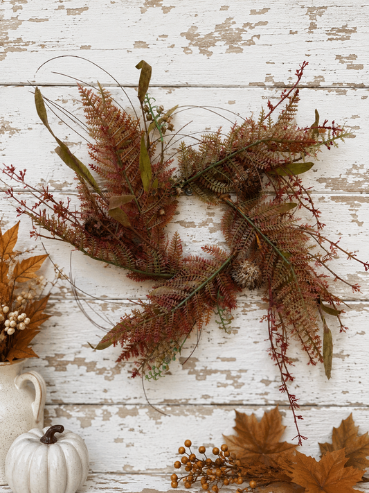 Cocklebur Fall Candle Ring
