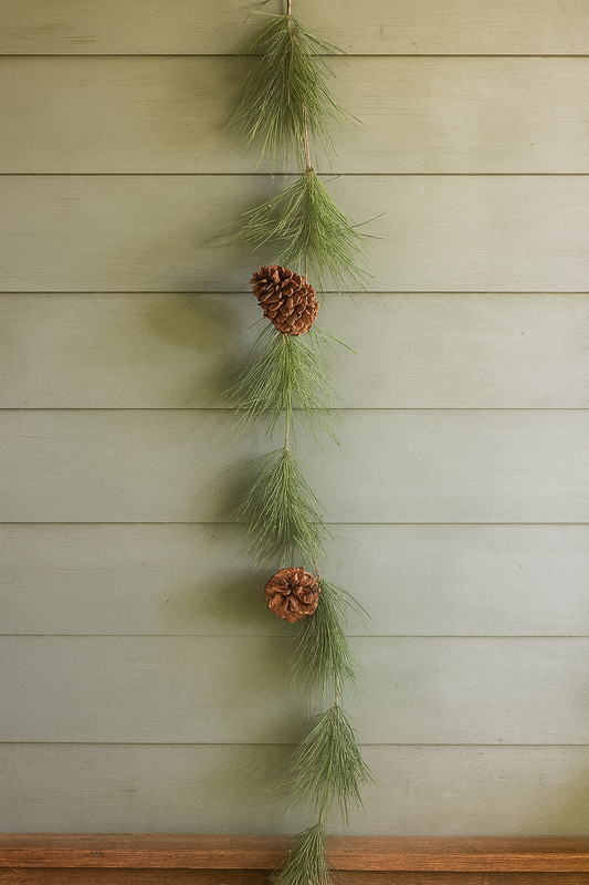 Light Shimmer Pine Garland