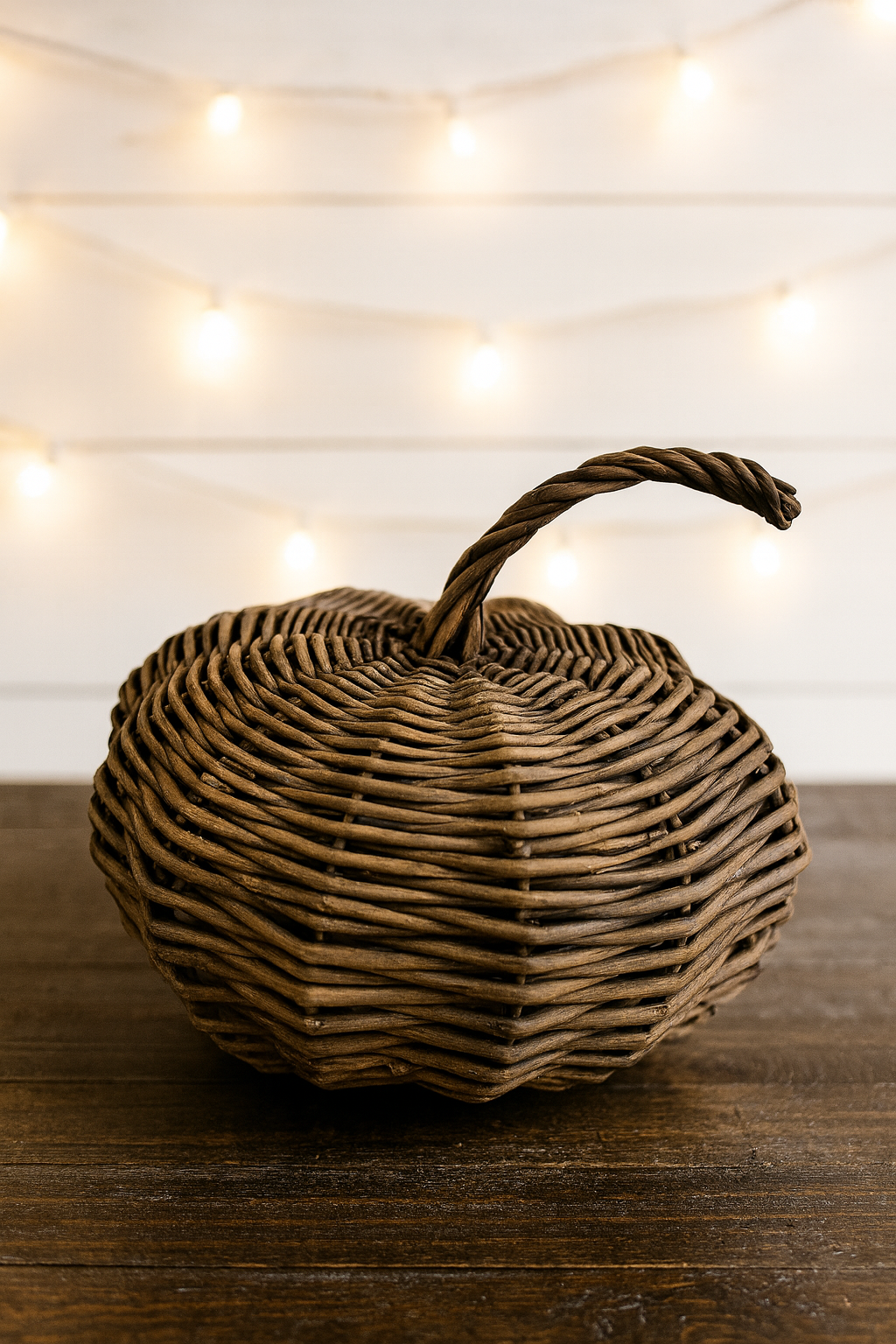 Medium Wicker Pumpkin