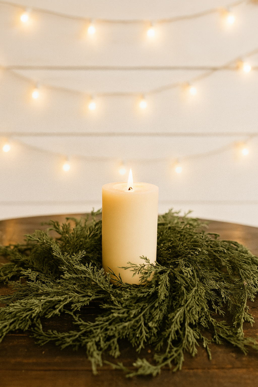 Juniper Candle Ring
