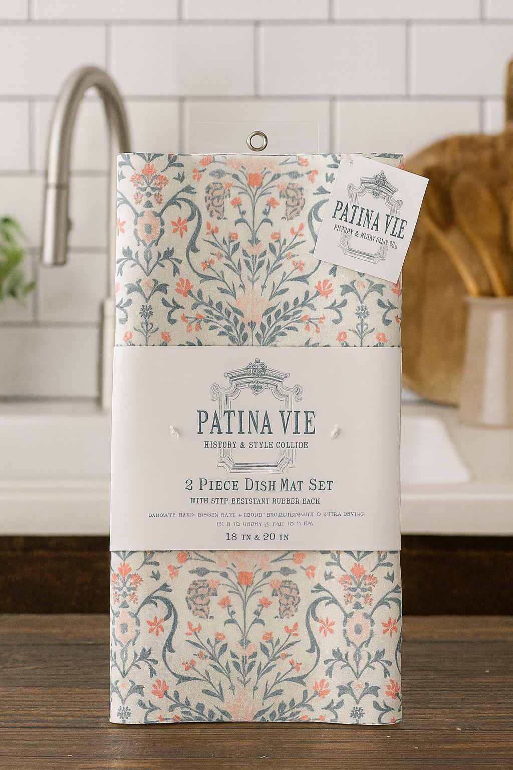 Pattern Dish Drying Mats (2)