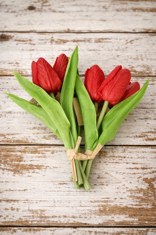 Bundle of Real Touch Tulips