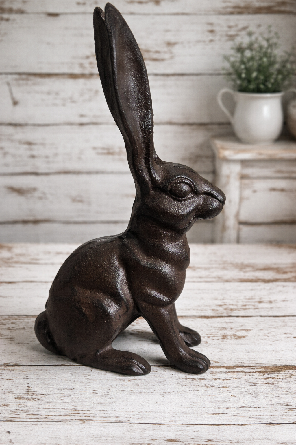 Long Eared Brass Rabbit